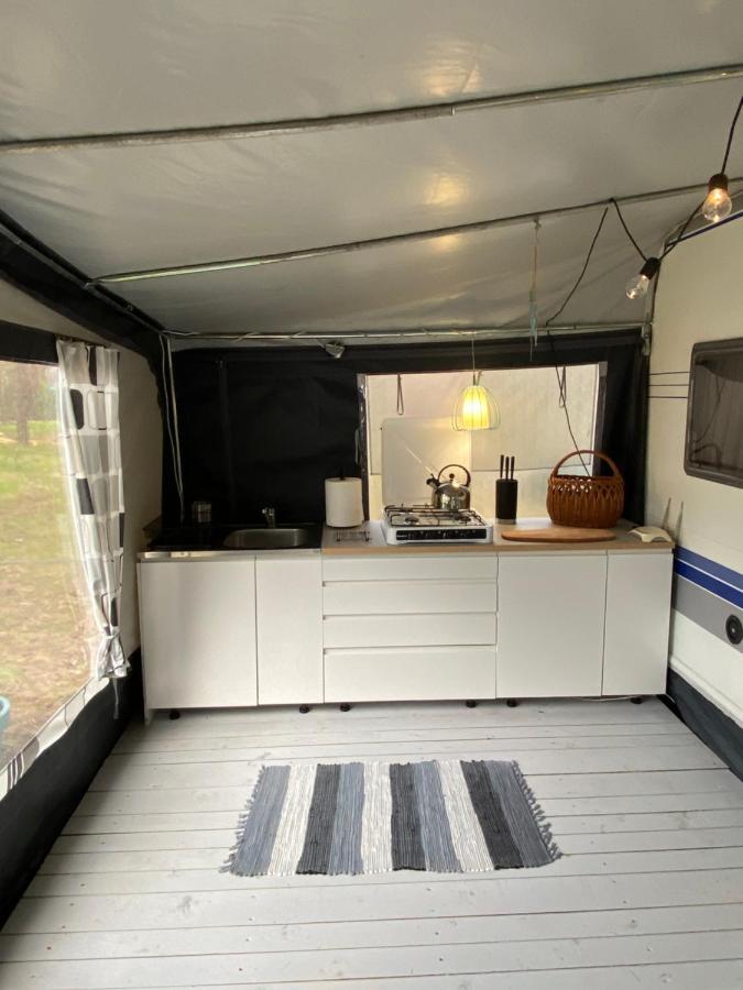 Przyczepa Abordaz Na Campingu Kormoran 호텔 헬 외부 사진